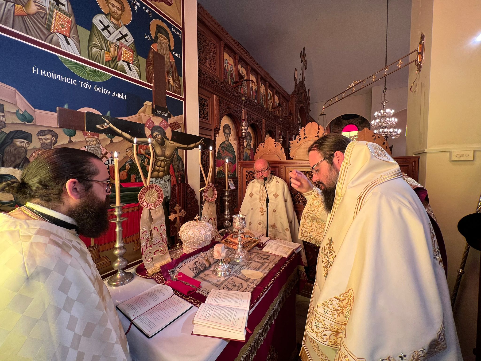 Northcote: The Feast Day of Saint David of Evia in East Keilor - Vema ...