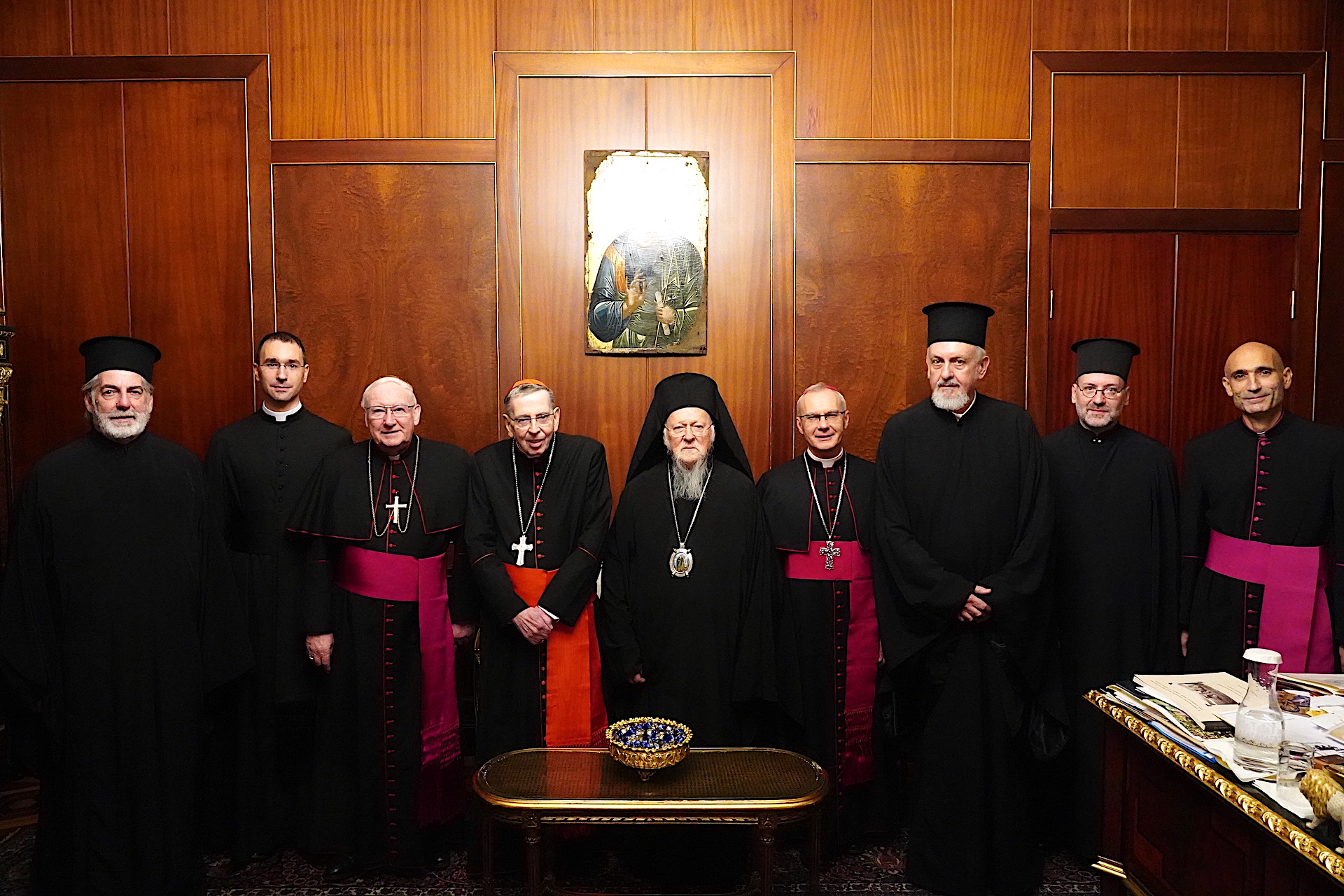 Επίσημη Αντιπροσωπεία της Εκκλησίας της Ρώμης στο Οικουμενικό Πατριαρχείο