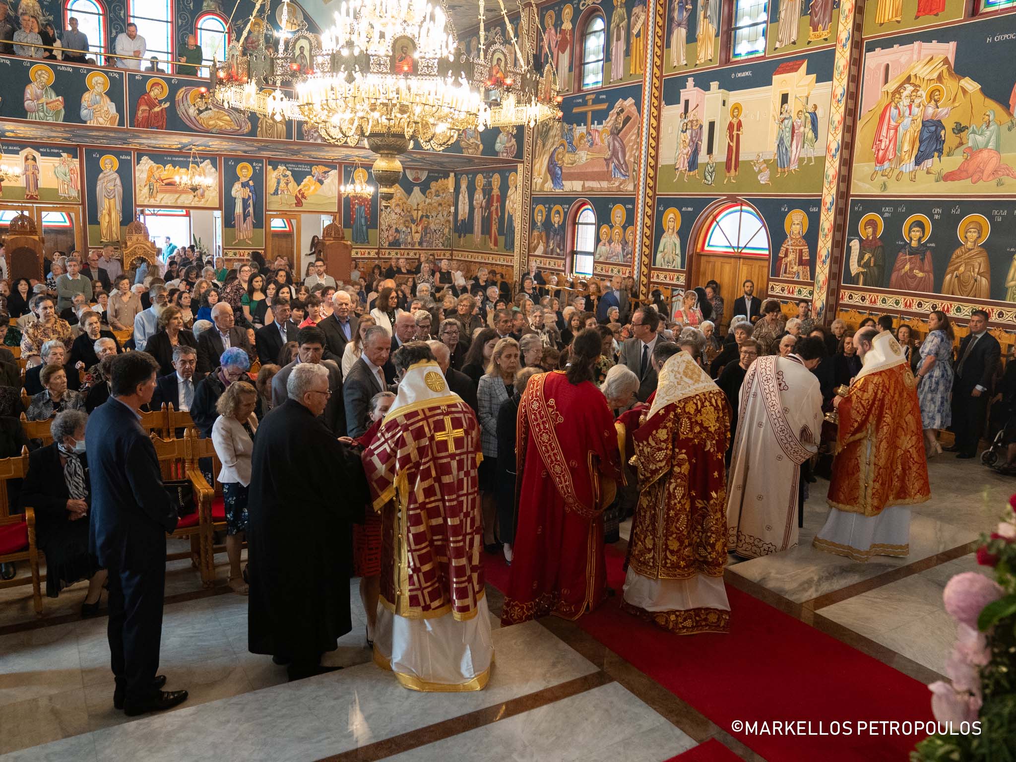 Ο Αρχιεπίσκοπος Αυστραλίας στην εορτάζουσα Ενορία Αγίας Αικατερίνης στο Σύδνεϋ