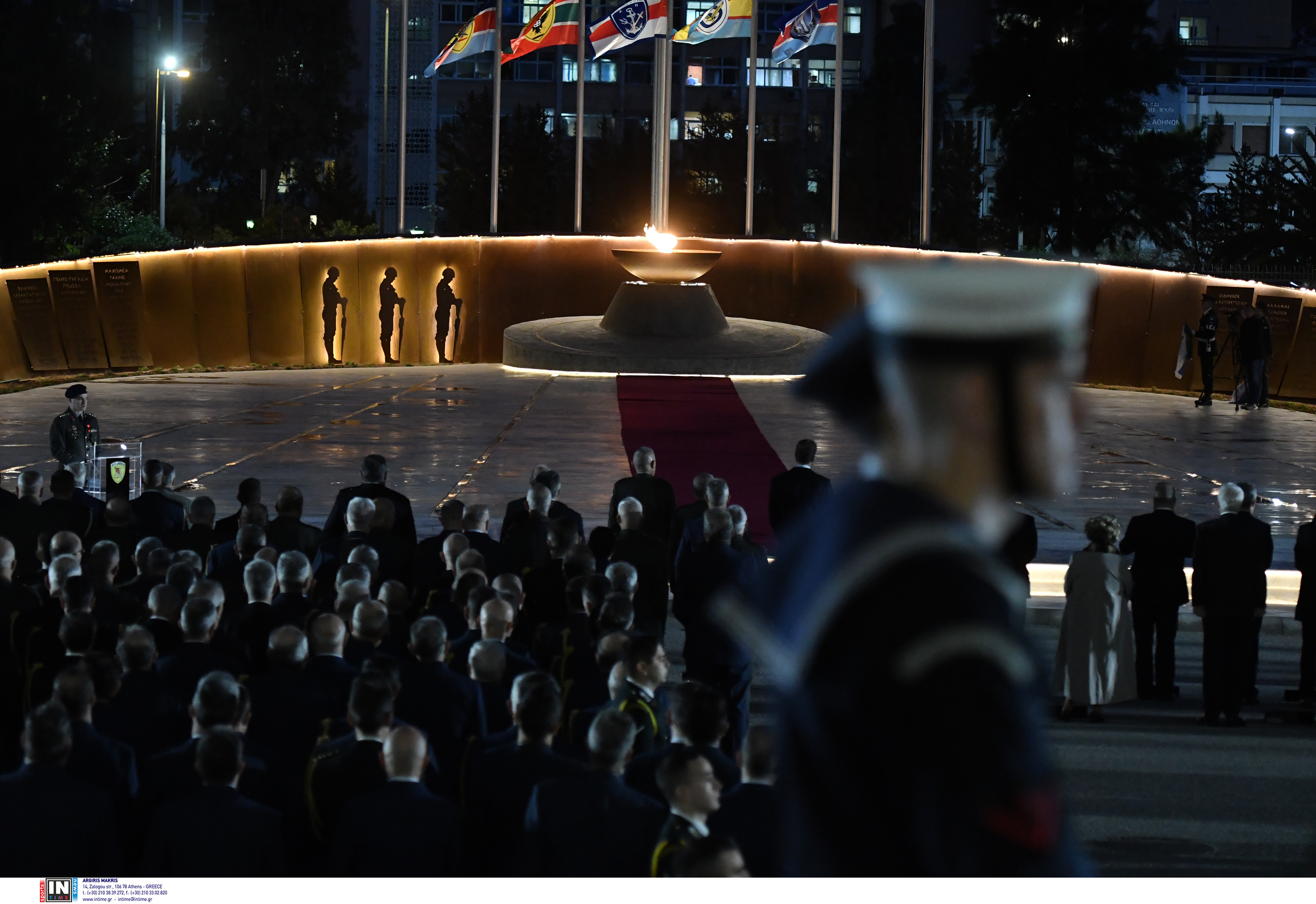 Αθήνα: Εγκαινιάστηκε το Μνημείο των «Αθανάτων του Έθνους» με 121.692 ονόματα