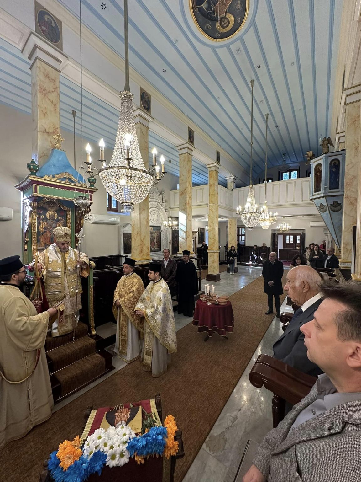Η εορτή του Αγίου Πορφυρίου του Καυσοκαλυβίτου στην Μητρόπολη Δέρκων