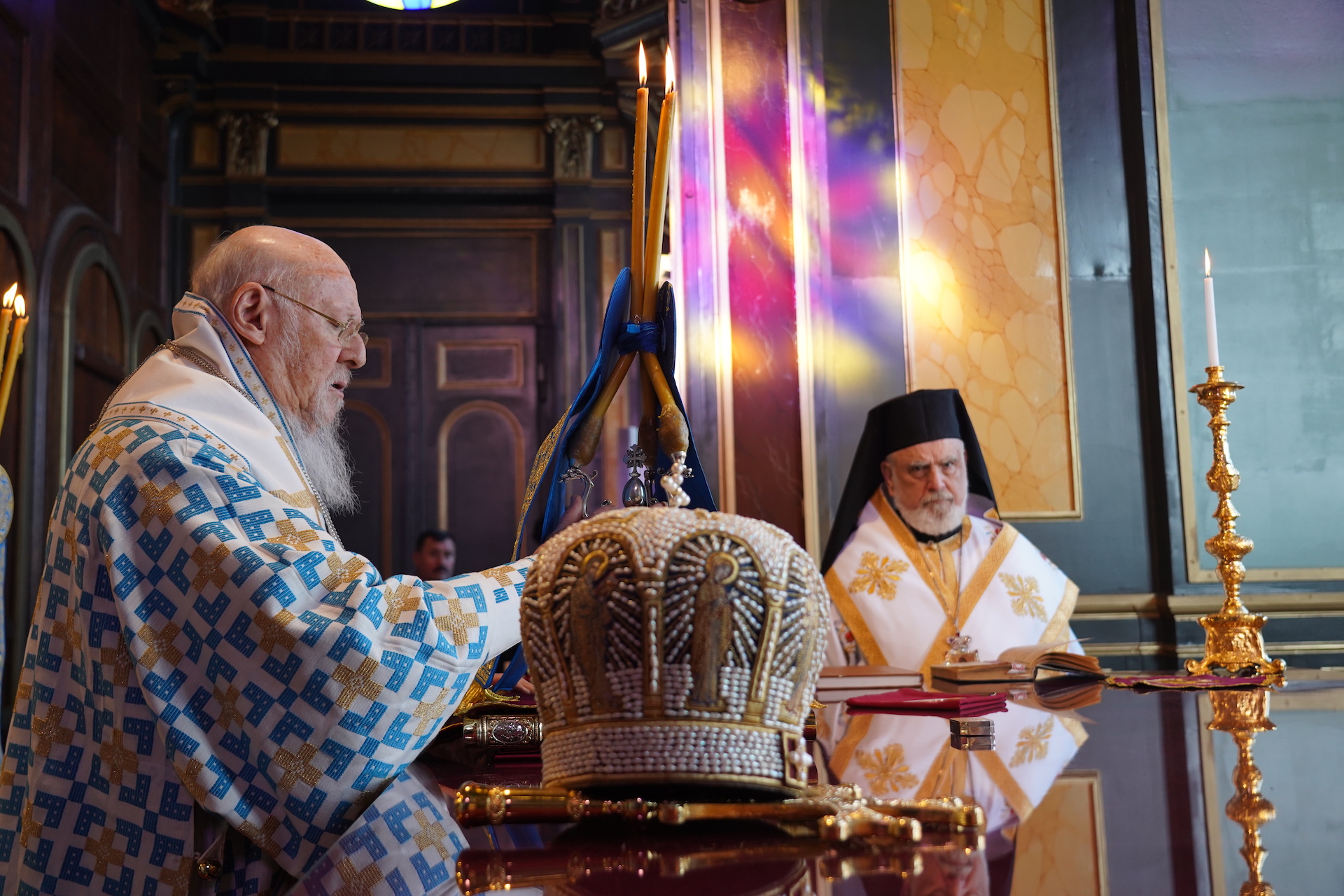 Πρώτη Πατριαρχική Θεία Λειτουργία στον πανηγυρίζοντα Ι.Ν. Αγίου Στεφάνου, της Βουλγαροφώνου Κοινότητος της Πόλεως