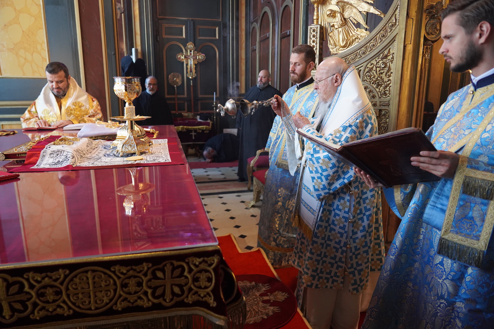Πρώτη Πατριαρχική Θεία Λειτουργία στον πανηγυρίζοντα Ι.Ν. Αγίου Στεφάνου, της Βουλγαροφώνου Κοινότητος της Πόλεως