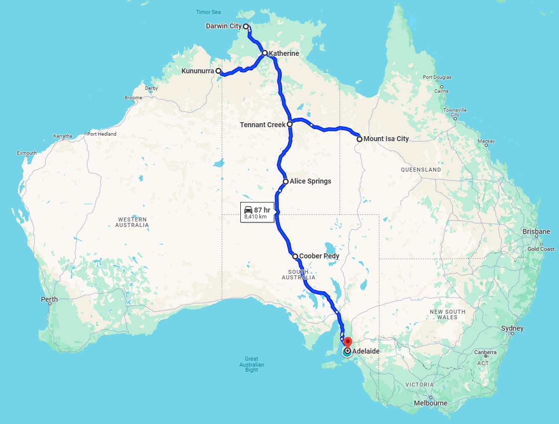 Αδελαΐδα – Darwin – Αδελαΐδα: Ένα ευλογημένο ταξίδι 13 ημερών και 8.500 χλμ. στην αυστραλιανή ενδοχώρα