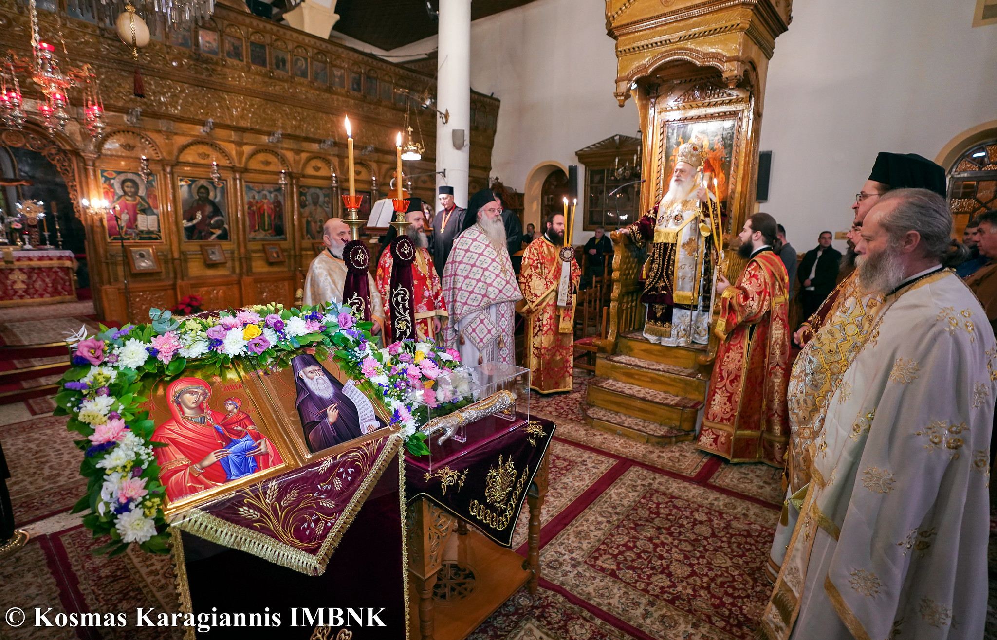 Πρώτος κοινός εορτασμός της Αγίας Άννης και του Οσίου Γερασίμου στην αγιοτόκο πόλη της Ναούσης