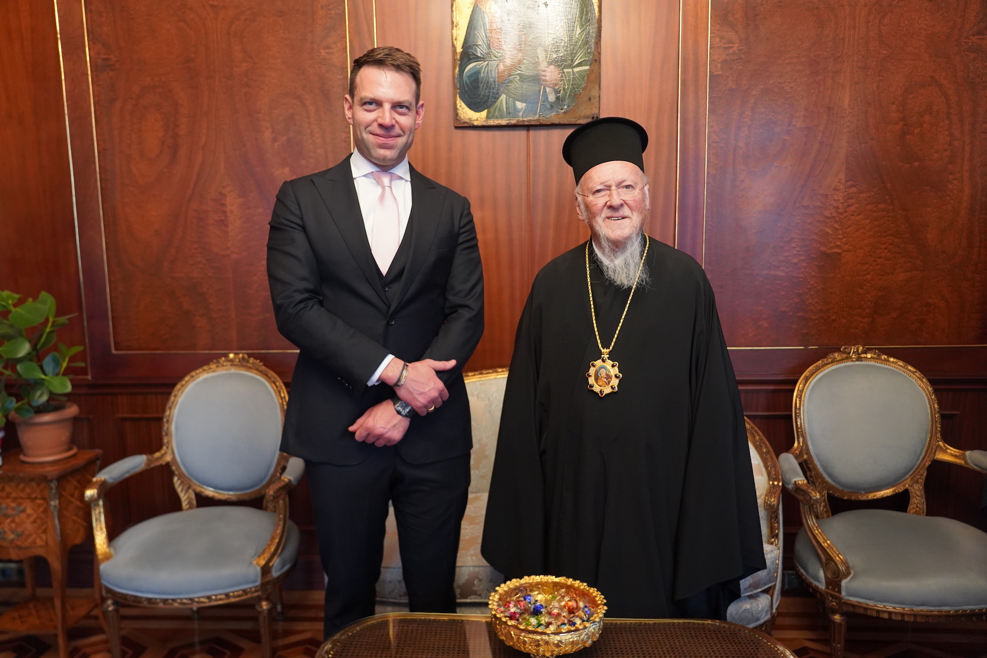 Συνάντηση Οικουμενικού Πατριάρχη με τον Πρόεδρο του ΣΥΡΙΖΑ – Προοδευτική Συμμαχία