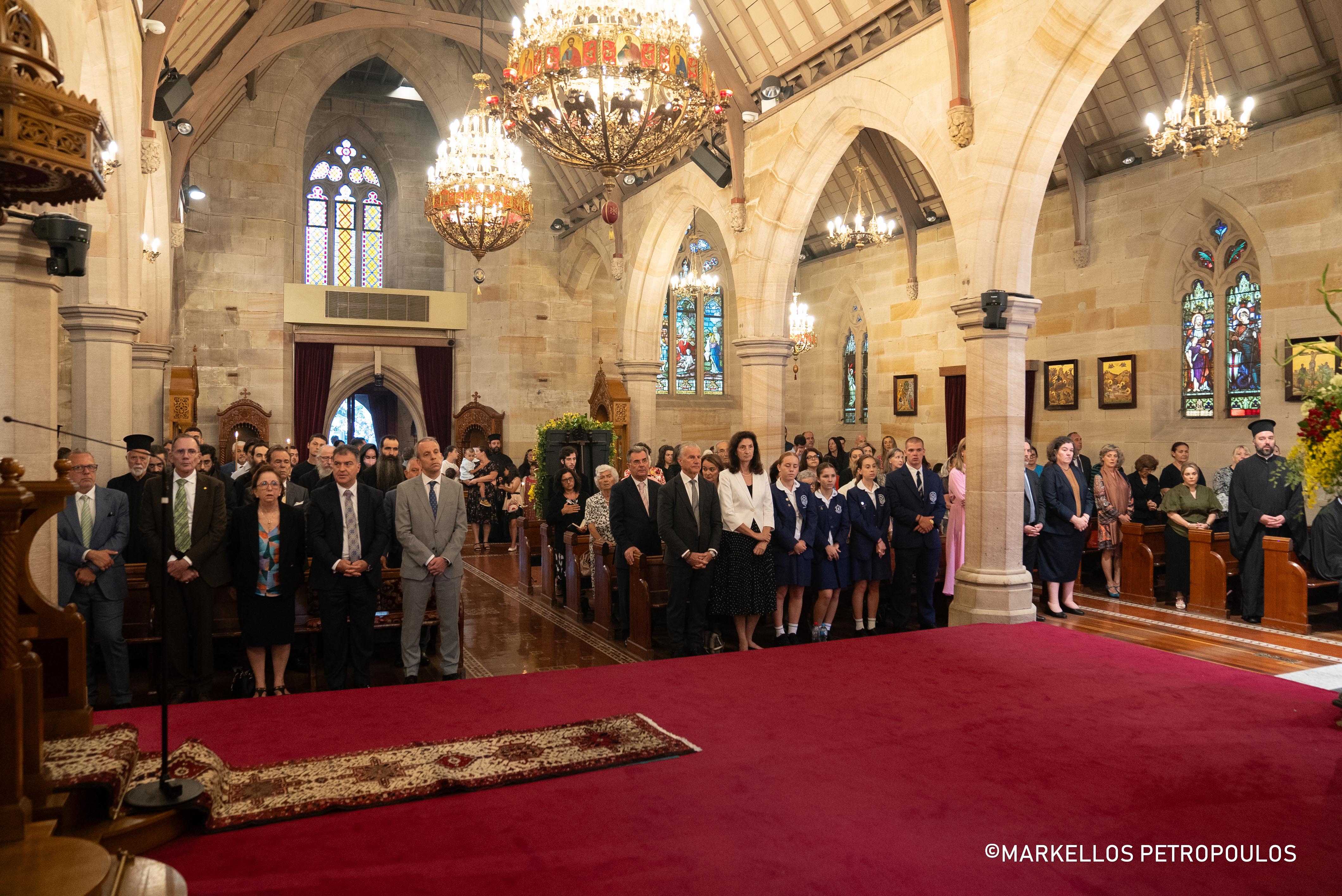 Λαμπρός εορτασμός των ονομαστηρίων του Αρχιεπισκόπου Αυστραλίας Μακαρίου