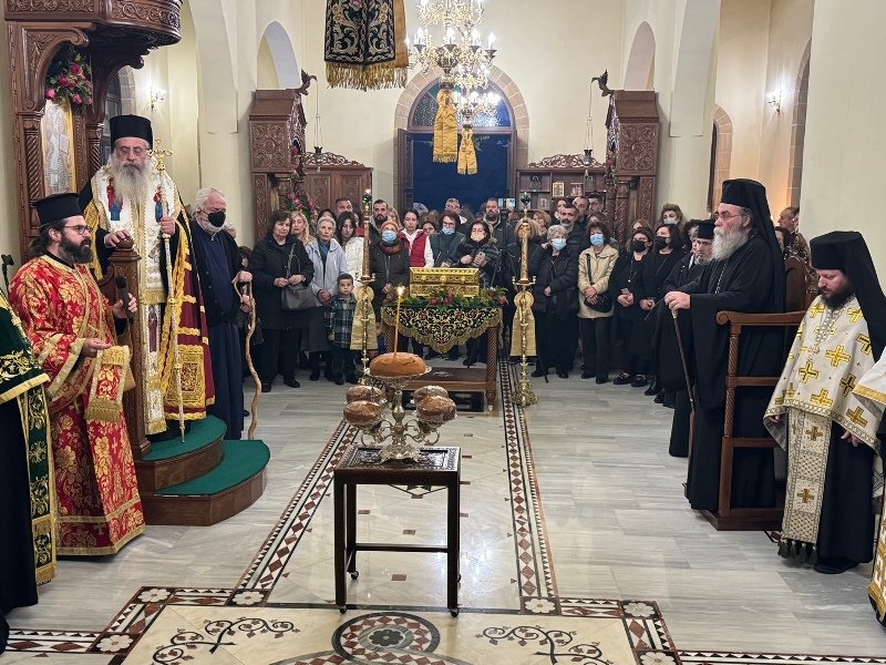 Πλήθη προσκυνητών στη γενέτειρα του Οσίου Νικηφόρου του Λεπρού, στην Κρήτη