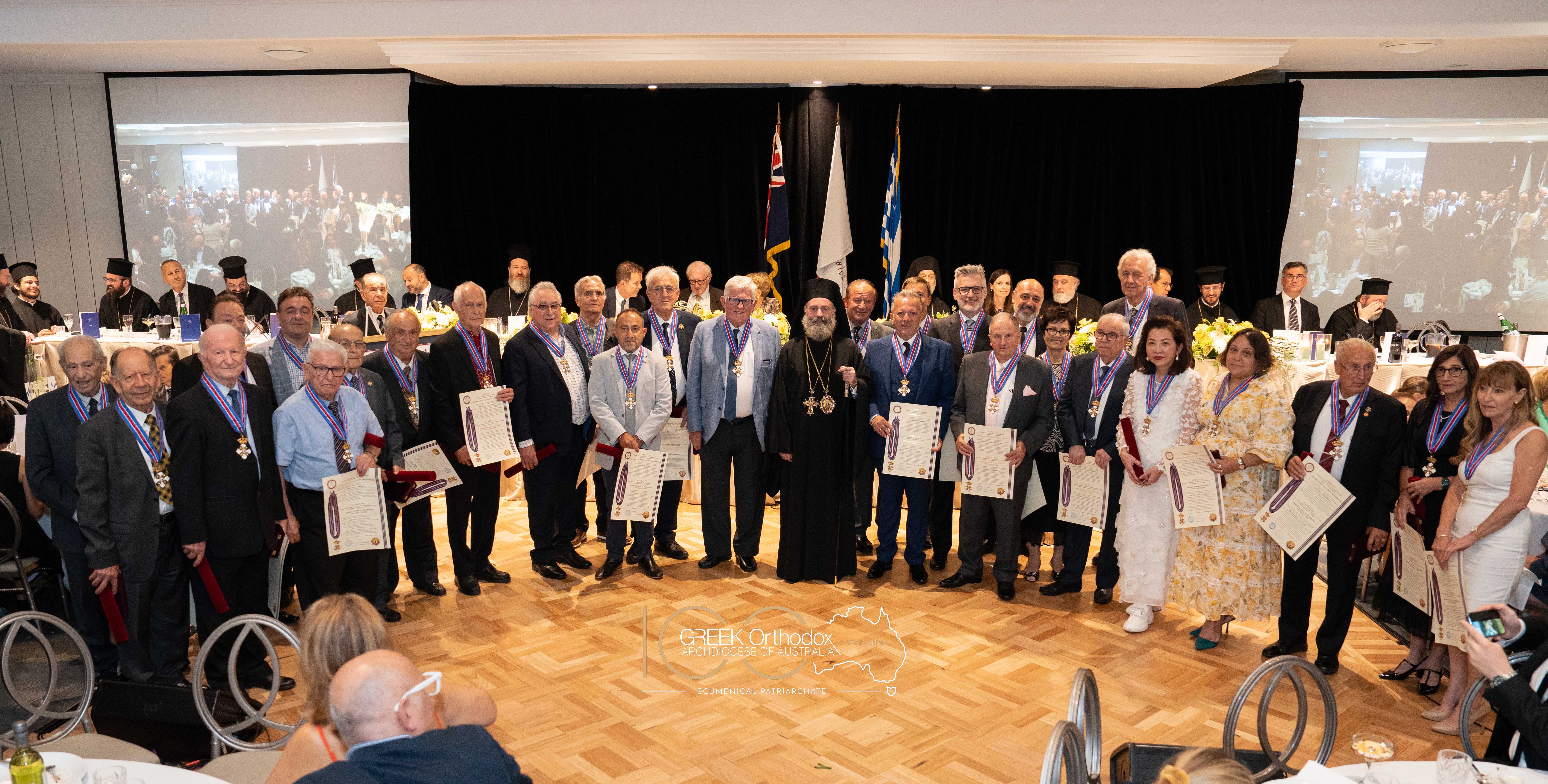 Οι 61 τιμηθέντες από τον Αρχιεπίσκοπο Αυστραλίας με το παράσημο του Τάγματος των Φιλοχρίστων