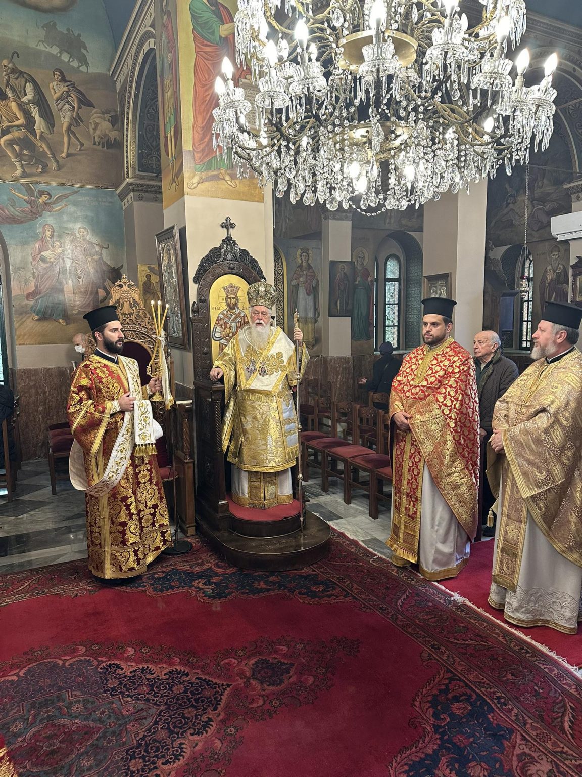 Κυριακή του Ζακχαίου στον Ναό του Οικουμενικού Πατριαρχείου στην Αθήνα
