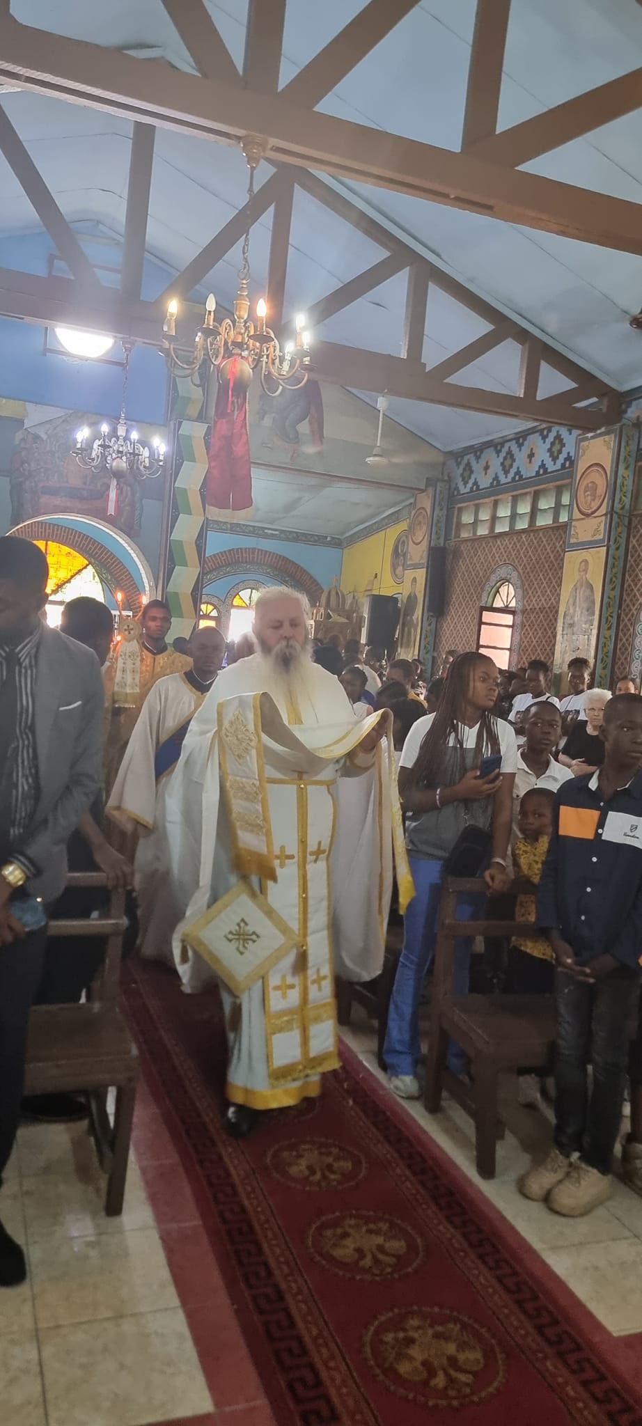 Η εορτή του Αγίου Θεοδοσίου στην Κινσάσα της Λ.Δ. Κονγκό