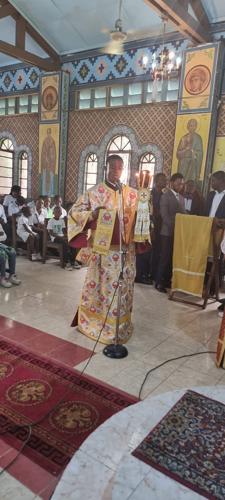 Η εορτή του Αγίου Θεοδοσίου στην Κινσάσα της Λ.Δ. Κονγκό